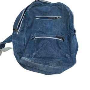 Everlane Classic Blue denim canvas Backpack